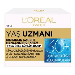 Loreal Paris Yaş Uzmanı Kırışıklık Karşıtı Yenileyici Krem 30 +