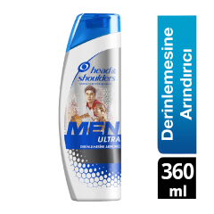 Head & Shoulders Men Ultra Erkeklere Özel Kepek Karşıtı Şampuan Derinlemesine Arındırıcı 360 ml