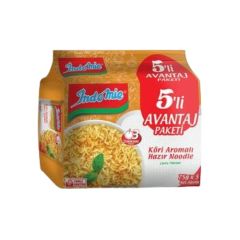 İndomie Noodle Köri Çeşnili 5'li 375 Gr
