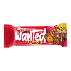 Eti Bar Wanted Sütlü Çikolata Kaplı Karamelli 32 Gr
