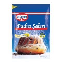 Dr. Oetker Şeker Pudra Kilitli Ambalaj 150 Gr