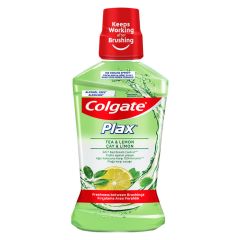 Colgate Ağız Bakım Suyu Plax Çay Ve Limon Plağa Karşı Alkolsüz 500 Ml