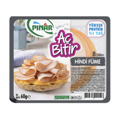 Pınar Füme Aç Bitir Büyük Dilim Hindi 60 Gr