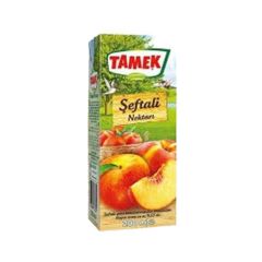 Tamek Meyve Suyu Şeftali Nektarı 200 Ml