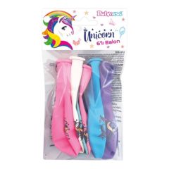 Balon Evi Balon Unicorn Poşet İçi 6'lı
