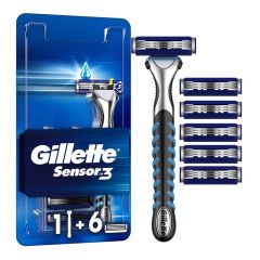 Gillette Sensor3 Tıraş Makinesi Yedek Bıçaklı