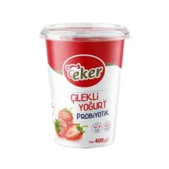 Eker Yoğurt Çilekli Probiyotik 400 Gr