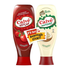 Calve Ketçap 610 gr + Mayonez 380 gr