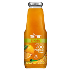 Naren %100 Sıkma Portakal Suyu 1 Lt