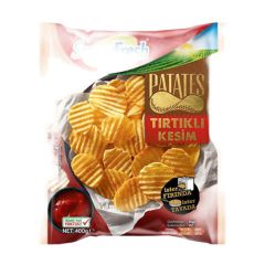 SuperFresh Patates Tırtıklı Kesim 400 Gr
