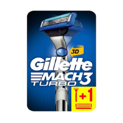 Gillette Mach 3 Turbo Makina Yedekli