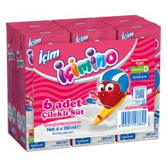 İçim Süt İçimino Çilekli 6x180 Ml