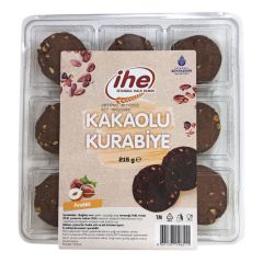 İhe Kurabiye Kakaolu Fındıklı 210 Gr