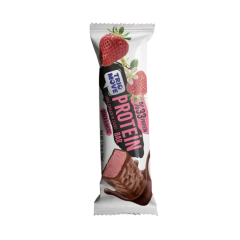 &Ccedil;ikolata Kaplamalı Protein Bar - &Ccedil;ilekli ve S&uuml;tl&uuml; &Ccedil;ikolatalı, %33 Protein, 50 g