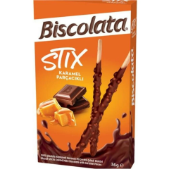 Şölen Biscolata Stix 36 gr Karamel
