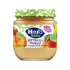 Hero Baby Kavanoz Mama Şeftalili Muzlu 125 g