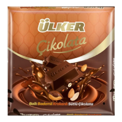 Ülker Kare Ballı Bademli 60 Gr
