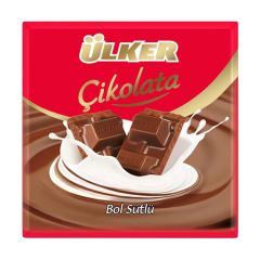 Ülker Sütlü Kare Çikolata 60 g