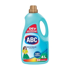 ABC Sıvı Çamaşır Deterjanı Renkliler Için 4 Lt