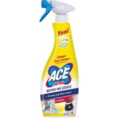 Ace Ultra Köpük Çamaşır Suyu Sprey Mutfak 700 ml