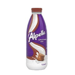 Alpella Süt Çikolatalı Şişe 1000 Ml