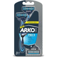 Arko Men T3 Tıraş Bıçağı 3'lü