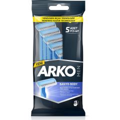Arko Men Tıraş Bıçağı Banyo 5'li