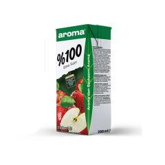 Aroma %100 Elma Suyu 200 Ml