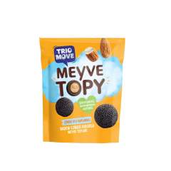 Badem Ezmesi Dolgulu &Ccedil;&ouml;rek Otu Tohumu Kaplamalı Meyve Topları Trio Move