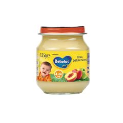 Bebelac Şeftali Elma Püresi Kavanoz 125 g