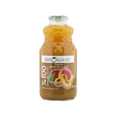Ben Organik Organik Kayısı-Şeftali-Elma Suyu 946 Ml