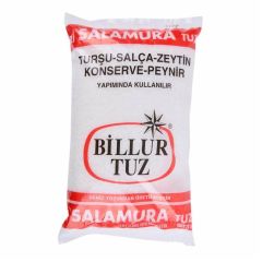 Billur İri Salamura Tuzu 3 Kg