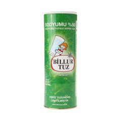 Billur Tuz İyotsuz Sodyumu %50 Az Tuz 500 Gr