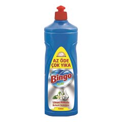 Bingo Klasik Limon Kokulu Sıvı Bulaşık Deterjan 730 Ml