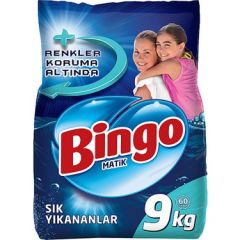 Bingo Matik Sık Yıkananlar 9 Kg