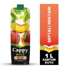 Cappy Bahçe Şeftali Nektarı Karton Kutu 1 Lt