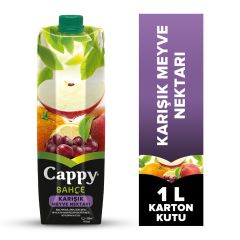 Cappy Bahçe Karışık Meyve Nektarı Karton Kutu 1 Lt