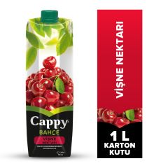 Cappy Bahçe Vişne Nektarı Karton Kutu 1 Lt