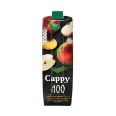 Cappy Elmalı Şeftalili %100 Meyve Suyu 1 Lt