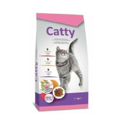 Catty Kedi Maması Multicolor %100 Yeme Garantili 1 Kg