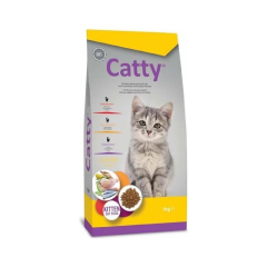 Catty Tavuklu Yavru Kedi Maması 1 Kg