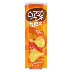 Cipso Tube Acı Baharat Aromalı Patates Cipsi 160 G