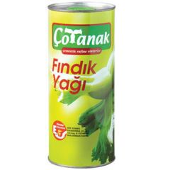 Çotanak Fındık Yağı Teneke 1 Lt 