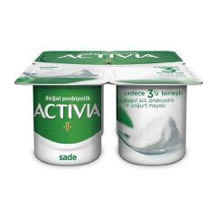 Danone Activia Sade Probiyotik Yoğurt 4'Lü 100 Gr