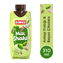 Dimes Milk Shake Antep Fıstıklı & Beyaz Çikolata 310 Gr