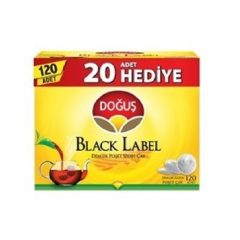 Doğuş Black Label Demlik Poşet Siyah Çay 120 Adet 384 Gr