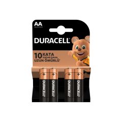 Duracell Kalem Pil AA 4'lü