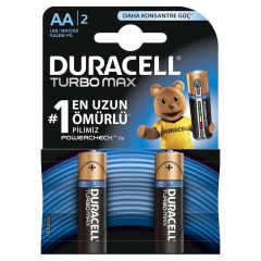Duracell 2'li Turbo Max Ultra Kalem Pil