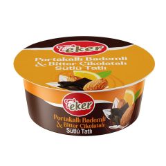 Eker Portakal.Bademli Bitter Çikolatalı Tatlı 125 Gr