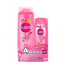 Elidor Şampuan Güçlü ve Parlak 500 Ml+ Saç Kremi 200 Ml